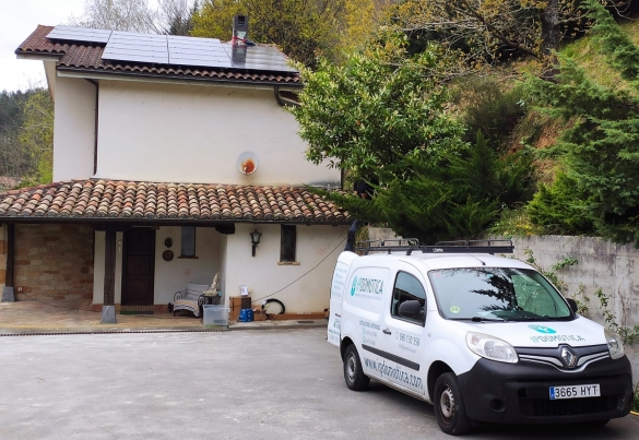 Instalación fotovoltaica conectada a la red